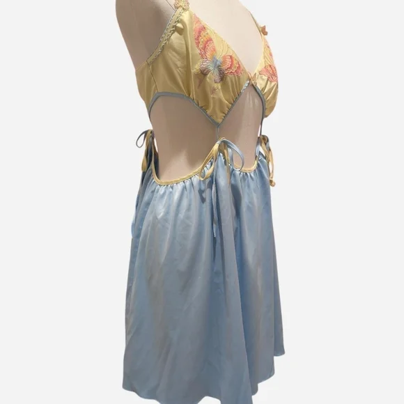 For Love & Lemons Pastel Butterfly Papillon Slip Dress (Large)‼️Open to Offers - Picture 7 of 9